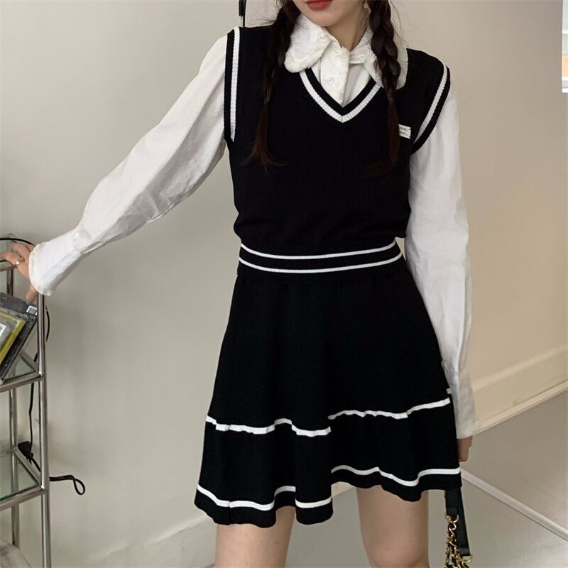 オータムスタイル薄手プリーツスカート 秋物 1号婦人85136877618