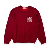 santa fe サンタフェ ワッペン スウェット トレーナー シャツ サイズ 48 /メンズ/レッド