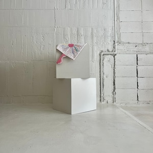 old quilt bag “pastel blossom garden”