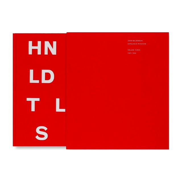 JOHN BALDESSARI: CATALOGUE RAISONNÉ VOL.3 1987–1993