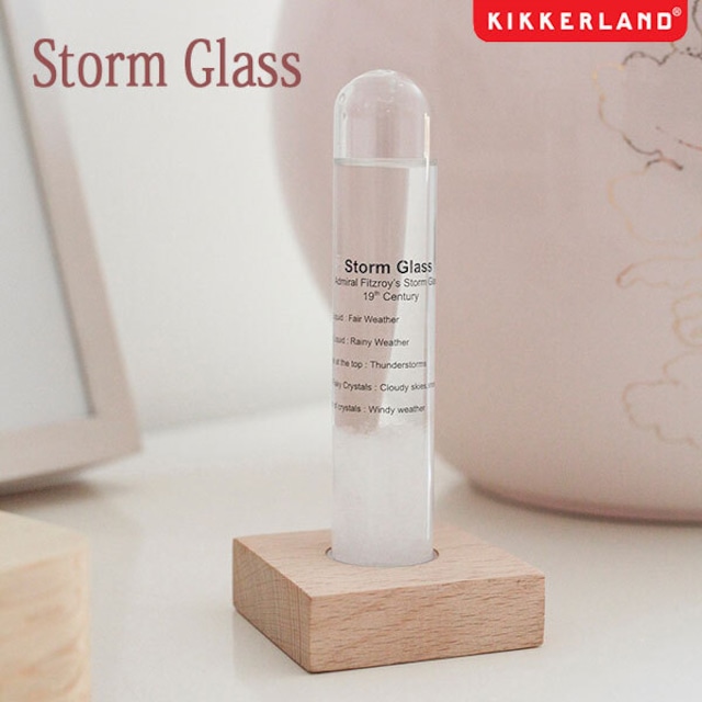 Storm Glass ストームグラス オブジェ 天気予報 海底二万マイル インテリア KIKKERLAND キッカーランド