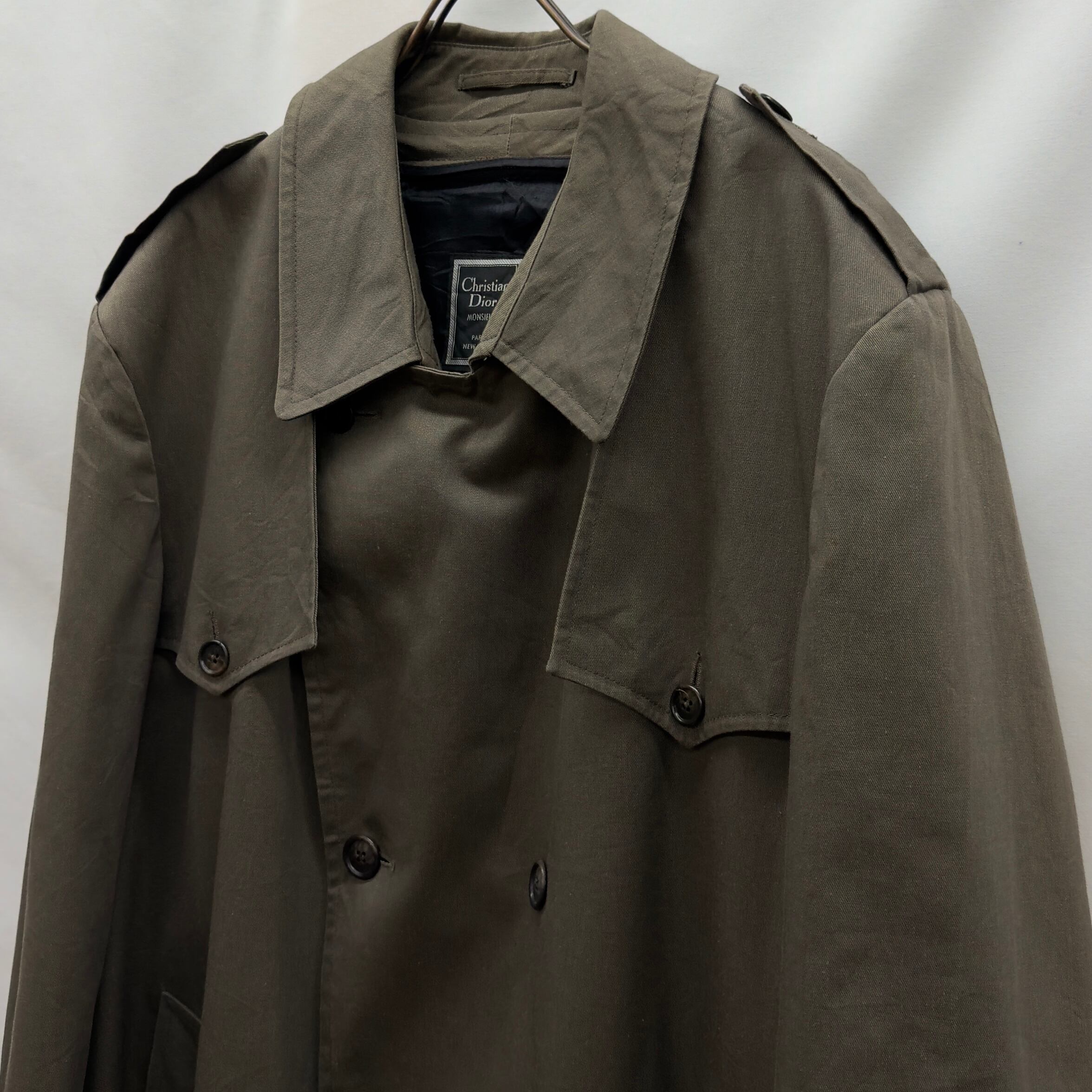 Christian Dior】trench coat クリスチャンディオール トレンチコート