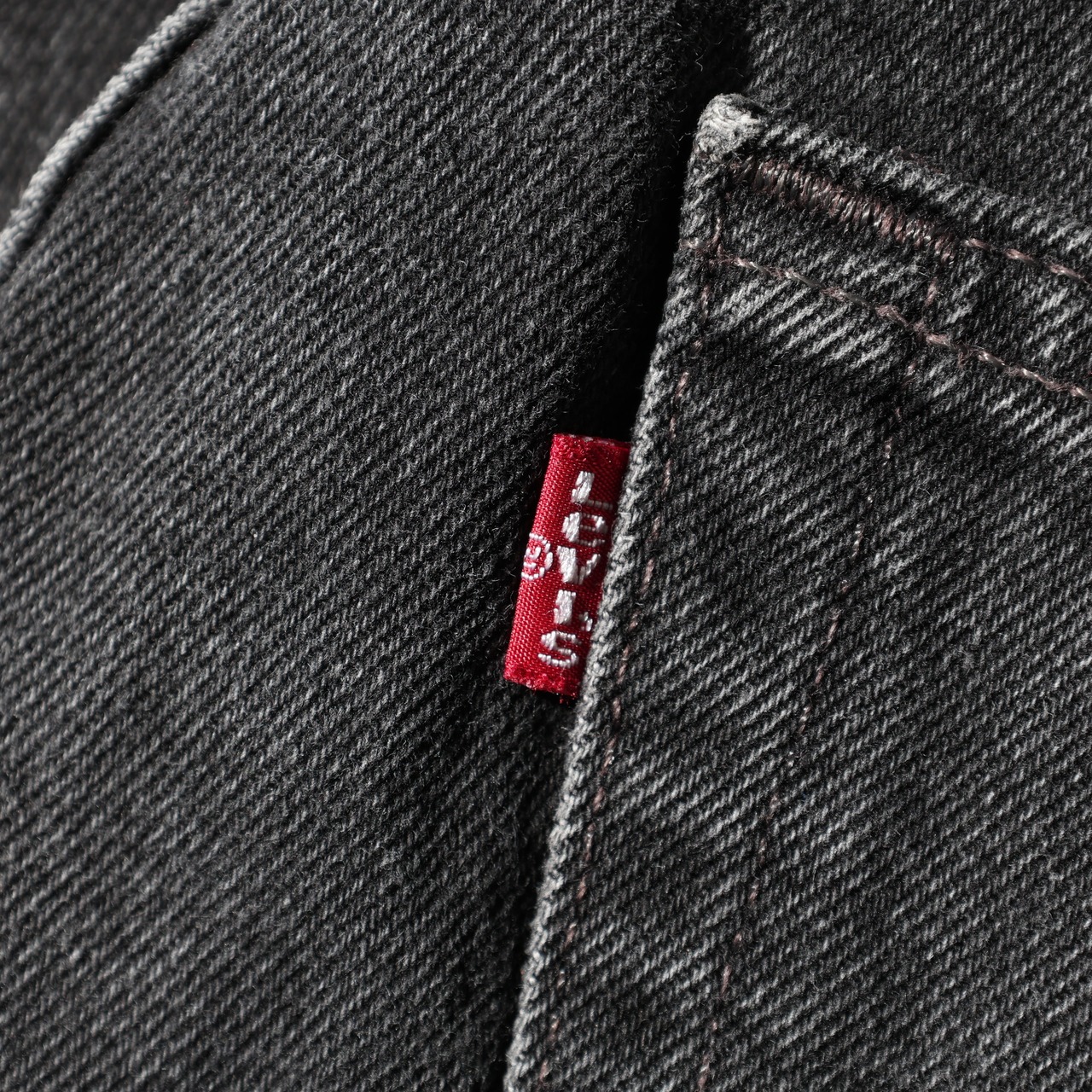 32×30 USA 97年 Levi’s 505 サルファー ブラック デニムパンツ