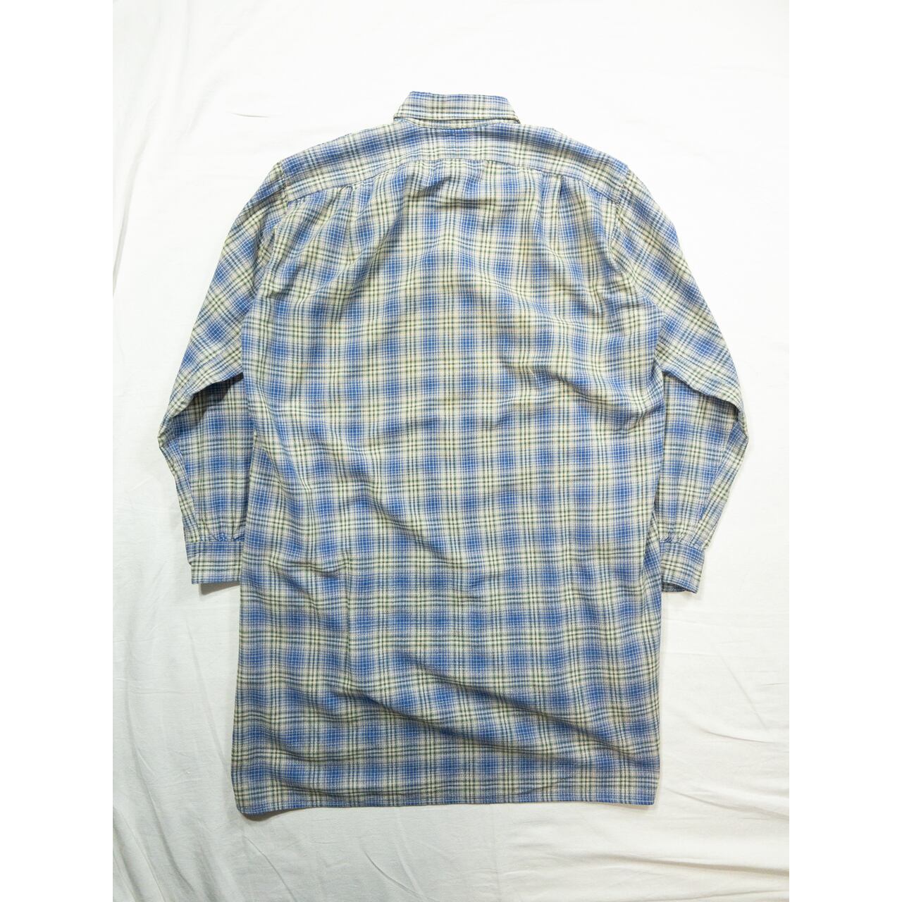 トップス 1950s- French vintage grandpa shirt 1950-60s】