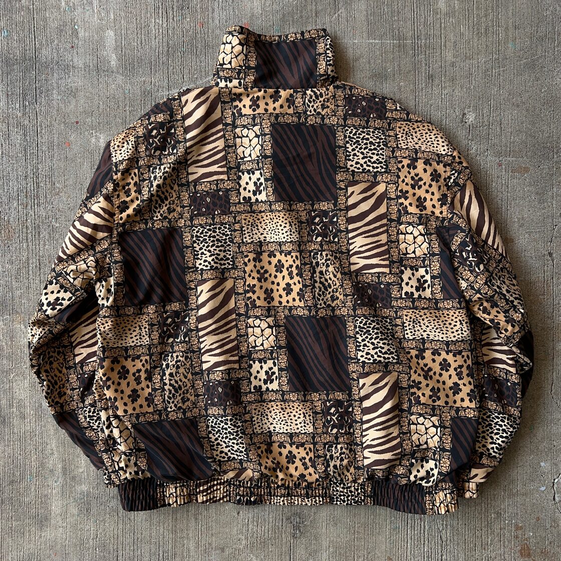 Westbound Design Nylon Jacket SIZE M 総柄デザイン ナイロン 