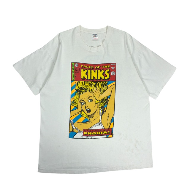 THE KINKS 'PHOBIA TOUR FRANK KOZIK 90s' FRUIT OF THE LOOM XL 1222