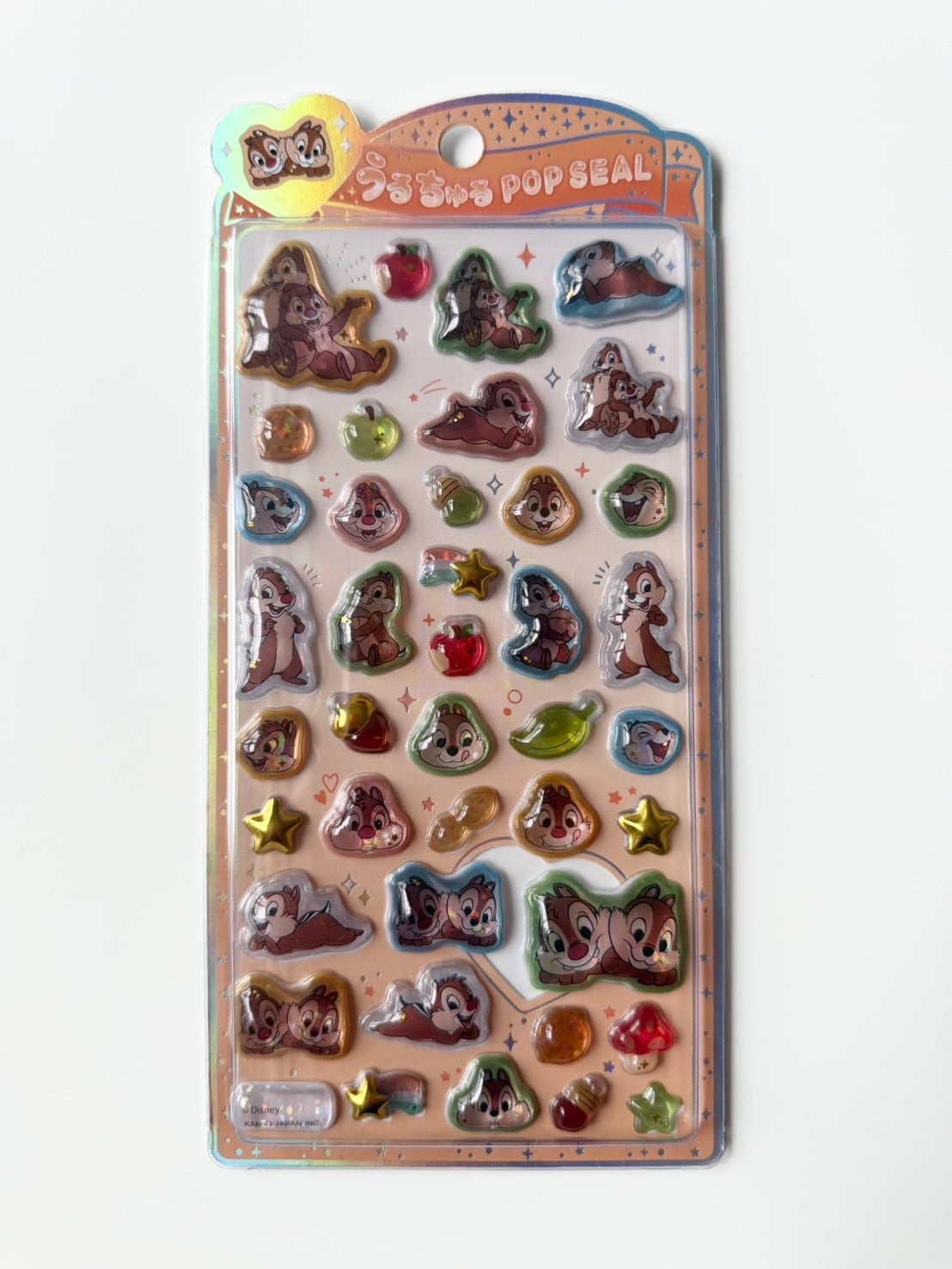うるちゅるPOP SEAL チップ&デール