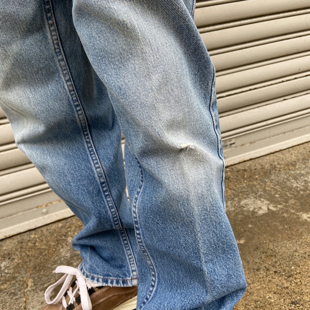 90s L.L.Bean デニムパンツ　クラシックフィット　ブルー　W35L30