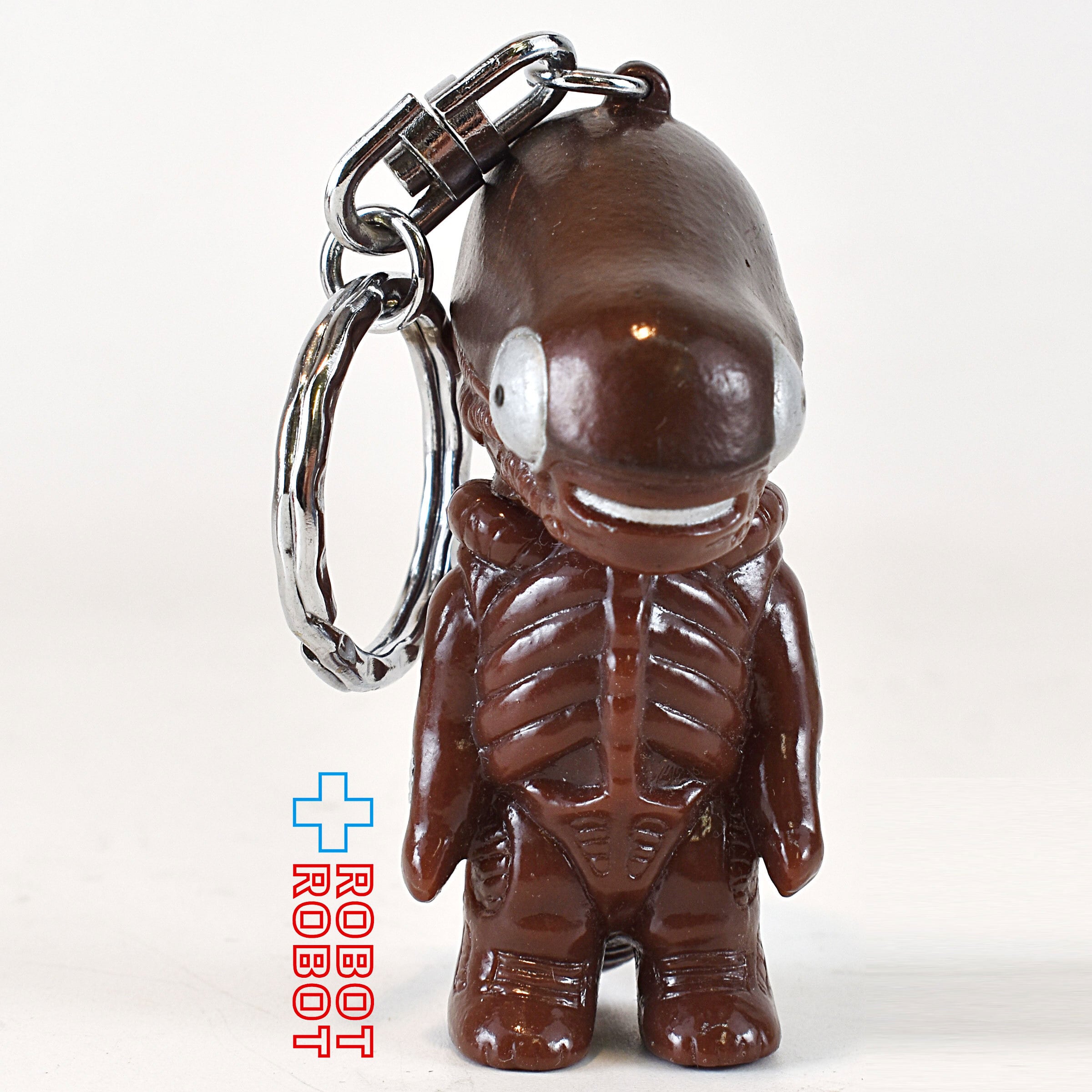FOX エイリアン 茶色 ソフビ・フィギュア キーホルダー | ROBOTROBOT
