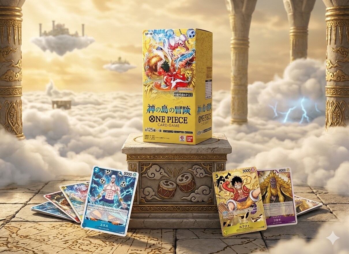 ワンピースカードゲーム 神の島の冒険 OP-15 1BOX テープ未開封 ✓【テープなし】ONE PIECE カードゲーム 神の島の冒険【OP-15】1BOX
