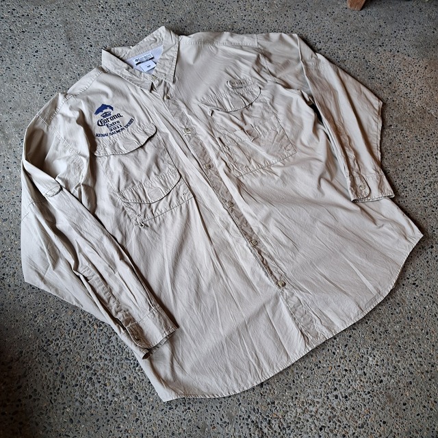 Columbia PFG 胸刺繍 フィッシングシャツ usaed [305070]