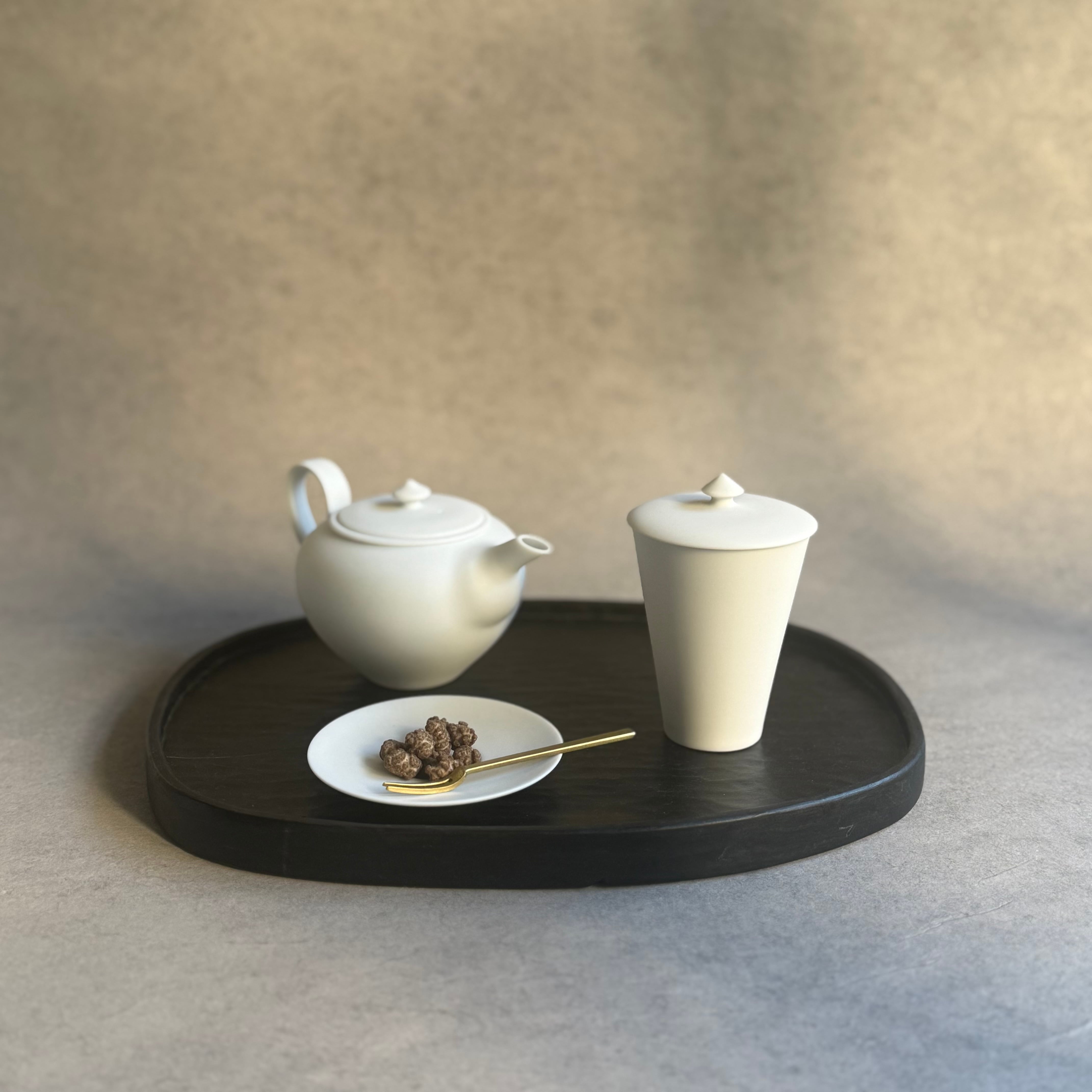 森岡希世子 切立フタ付茶器 | gallery 一白