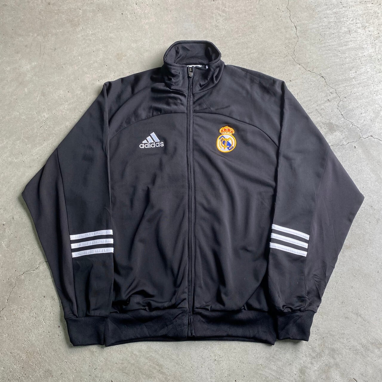 【希少カラー】adidas トラックジャケット ジャージ 黒タグ Madrid