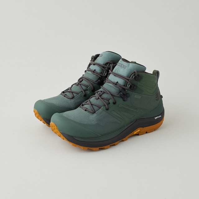 Topo Athletic トポ アスレチック TRAILVENTURE 2 WP メンズハイキングブーツ DarkGreen/Clay