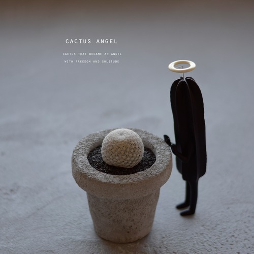 影のサボ天使とサボテン （stand）