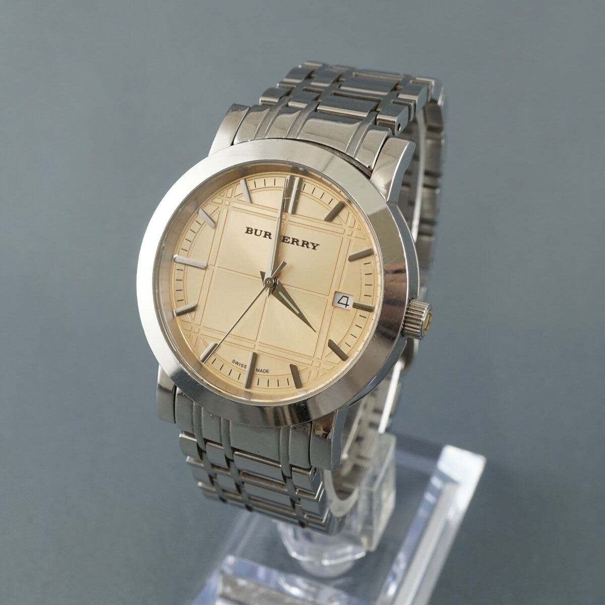 BURBERRY 腕時計 USED品 バーバリー BU1352 クォーツ 完動品 X0038