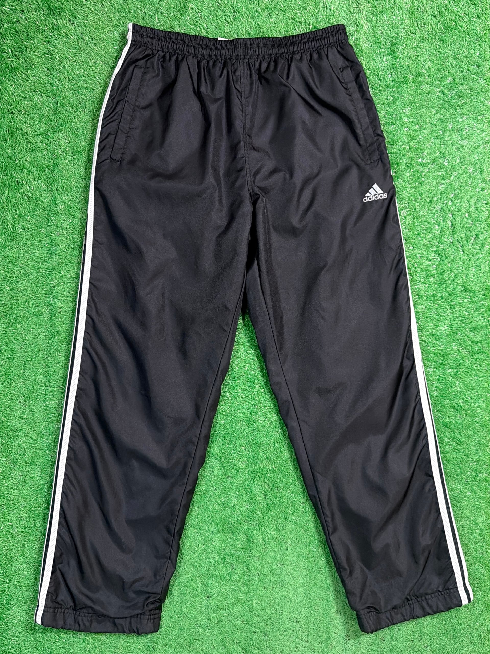 Men's】 90s - adidas ナイロンパンツ / 90年代 アディダス 古着 黒