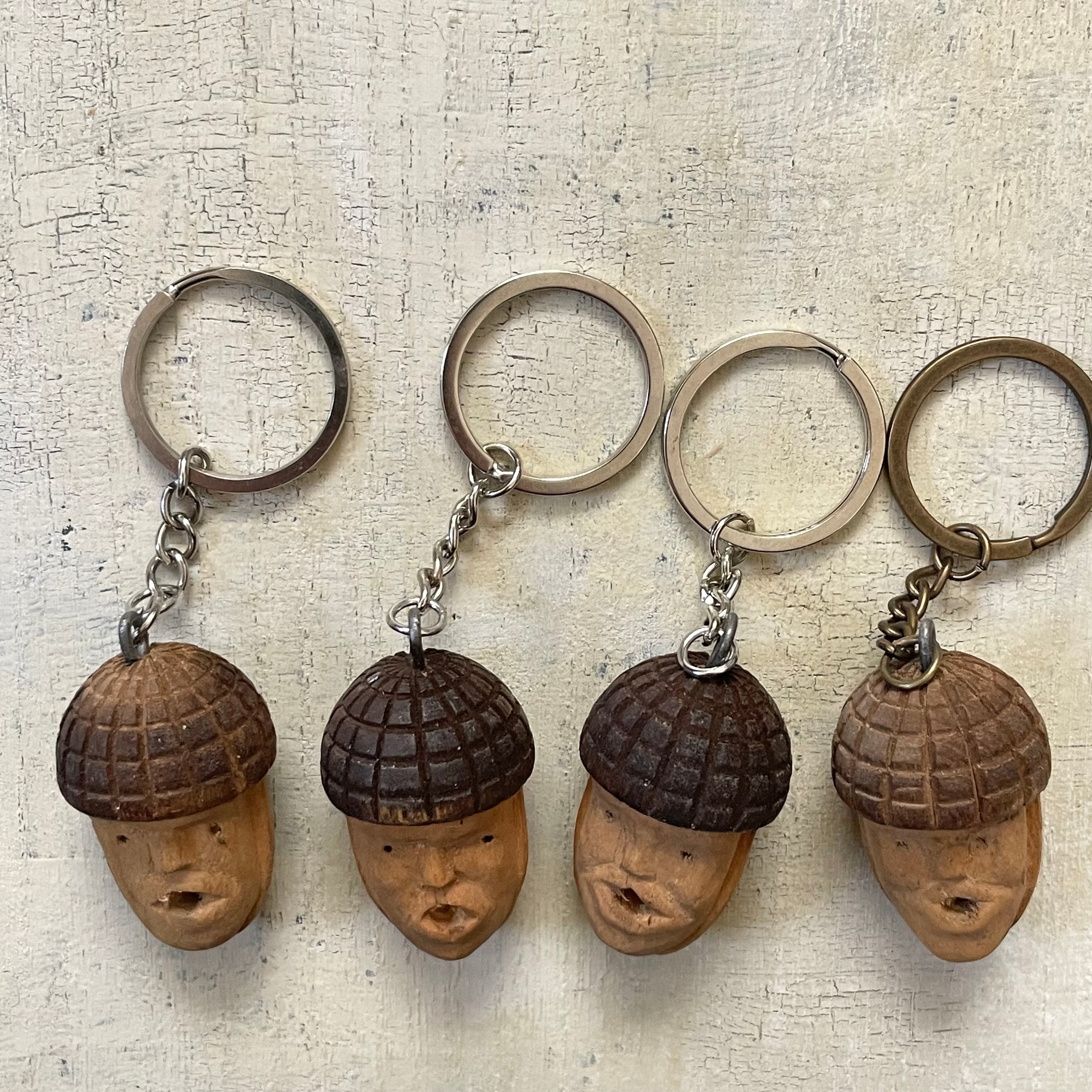 どんぐりおじさんキーホルダー | tsuitachi craft&brocante