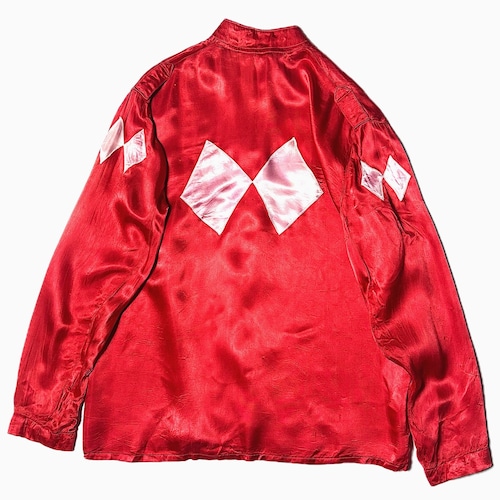 Vintage 50~60's Satin Shirt