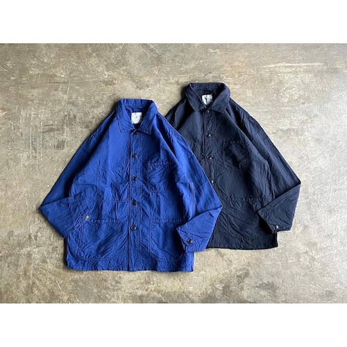 ARMEN(アーメン) Linen Cotton Overdye Authentic Work Jacket