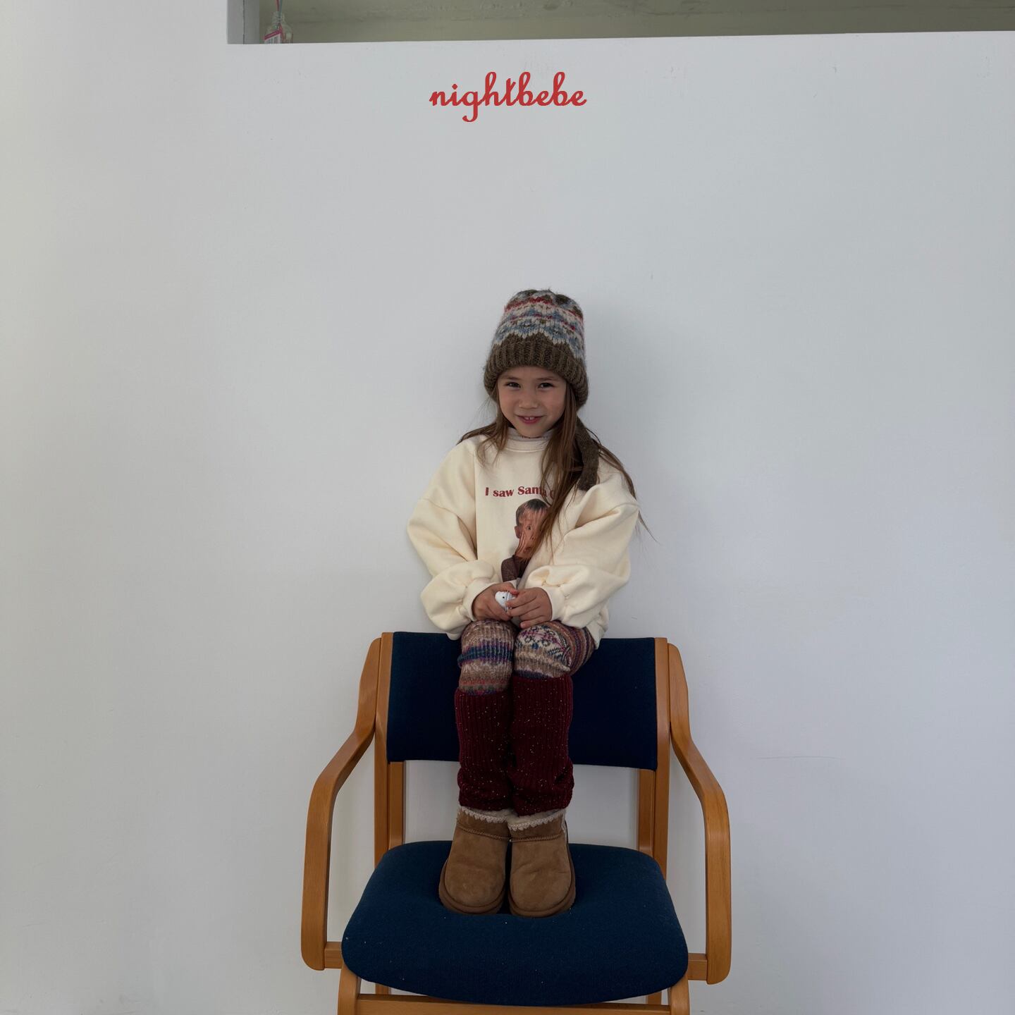 ホームアローントレーナー XS,S,M,L,XL / Nightbebe | lilikids ホームアローントレーナー XS,S,M,L,XL / Nightbebe | lilikids