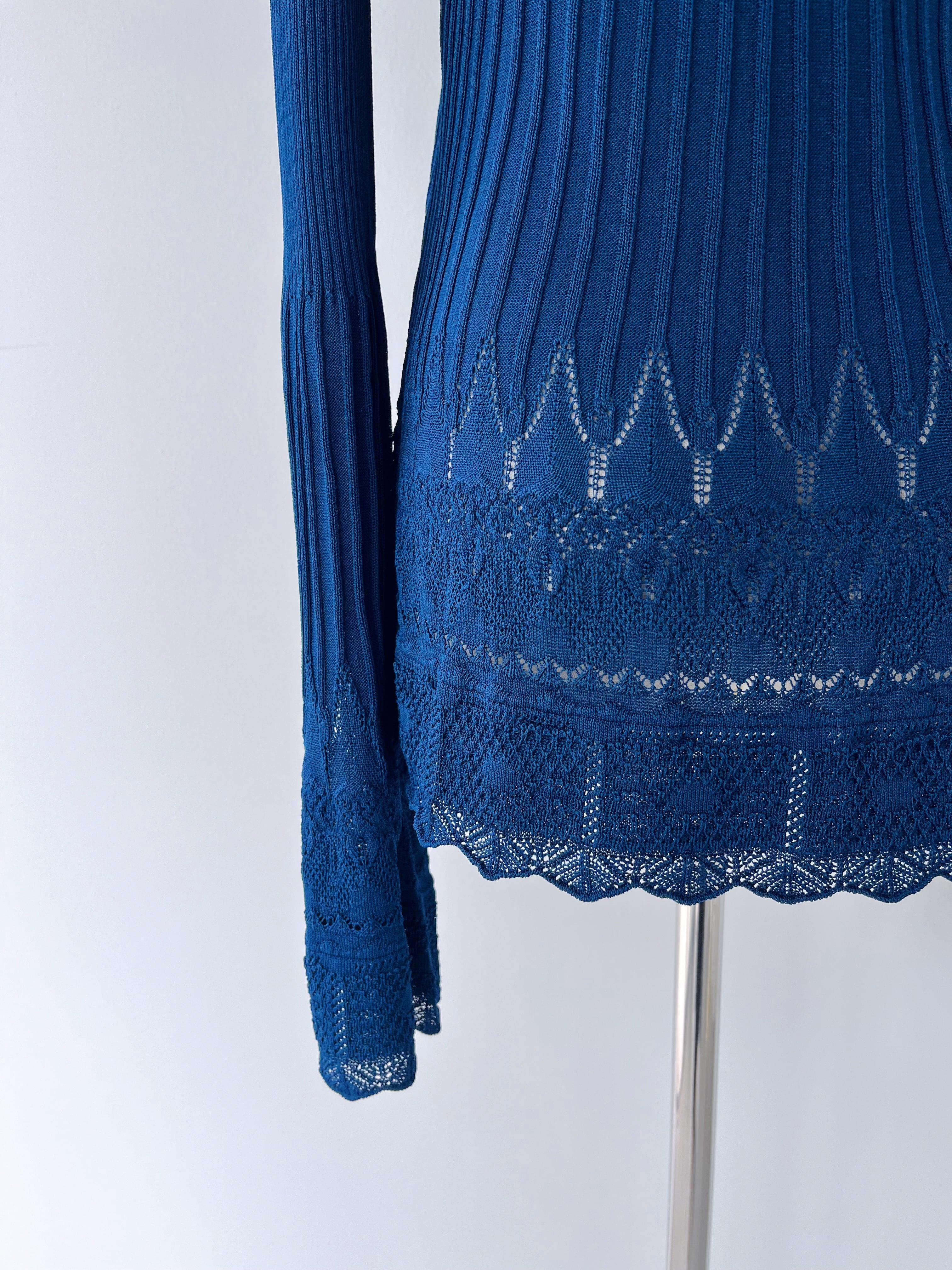 MURRAL Emerge flower knit shirt cardigan | KOKO