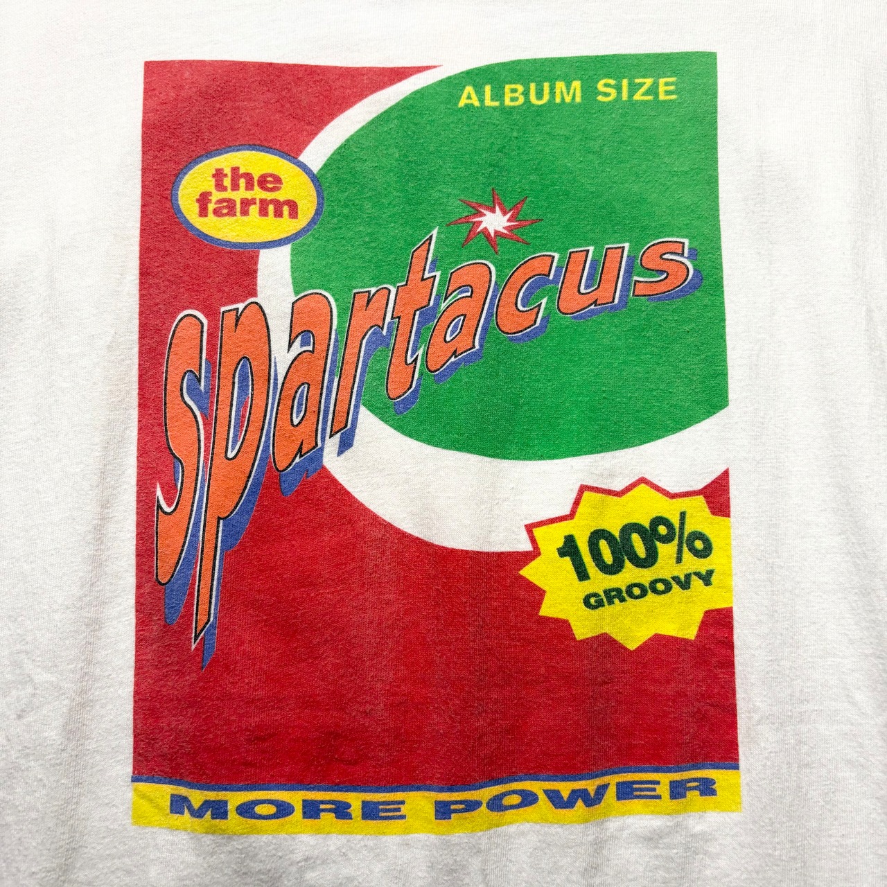 vintage 1991’s THE FARM music tee “Spartacus”