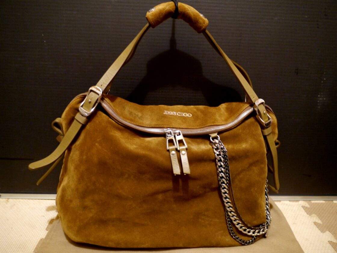 レアモデル18万☆JIMMY CHOO ジミーチュウ メンズ バイカー3連 