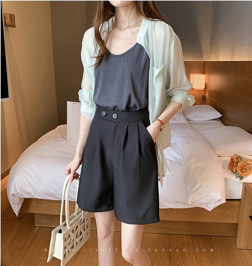 【大きいサイズM-4XL】ファッション半ズボン♪ブラック/グレー/ブラウン3色展開◆#seboov-210717