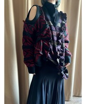 frill gather design remake knit-3784-12
