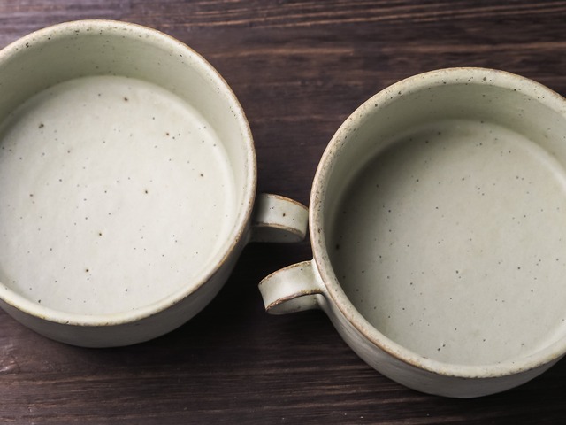 SHIROUMA スープカップ 緑青（スープボウル・グラタン皿）／長谷川 哲也