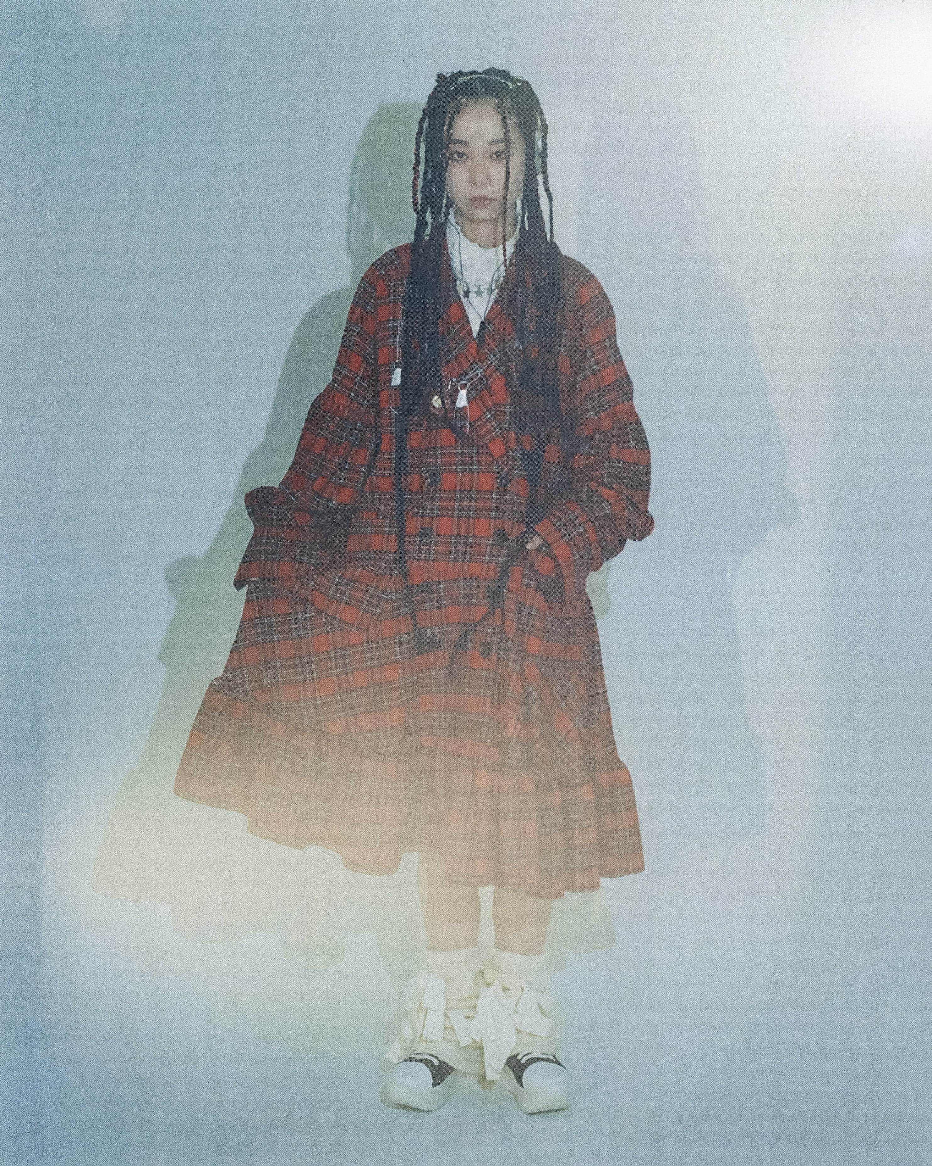 スーツワンピース　RED