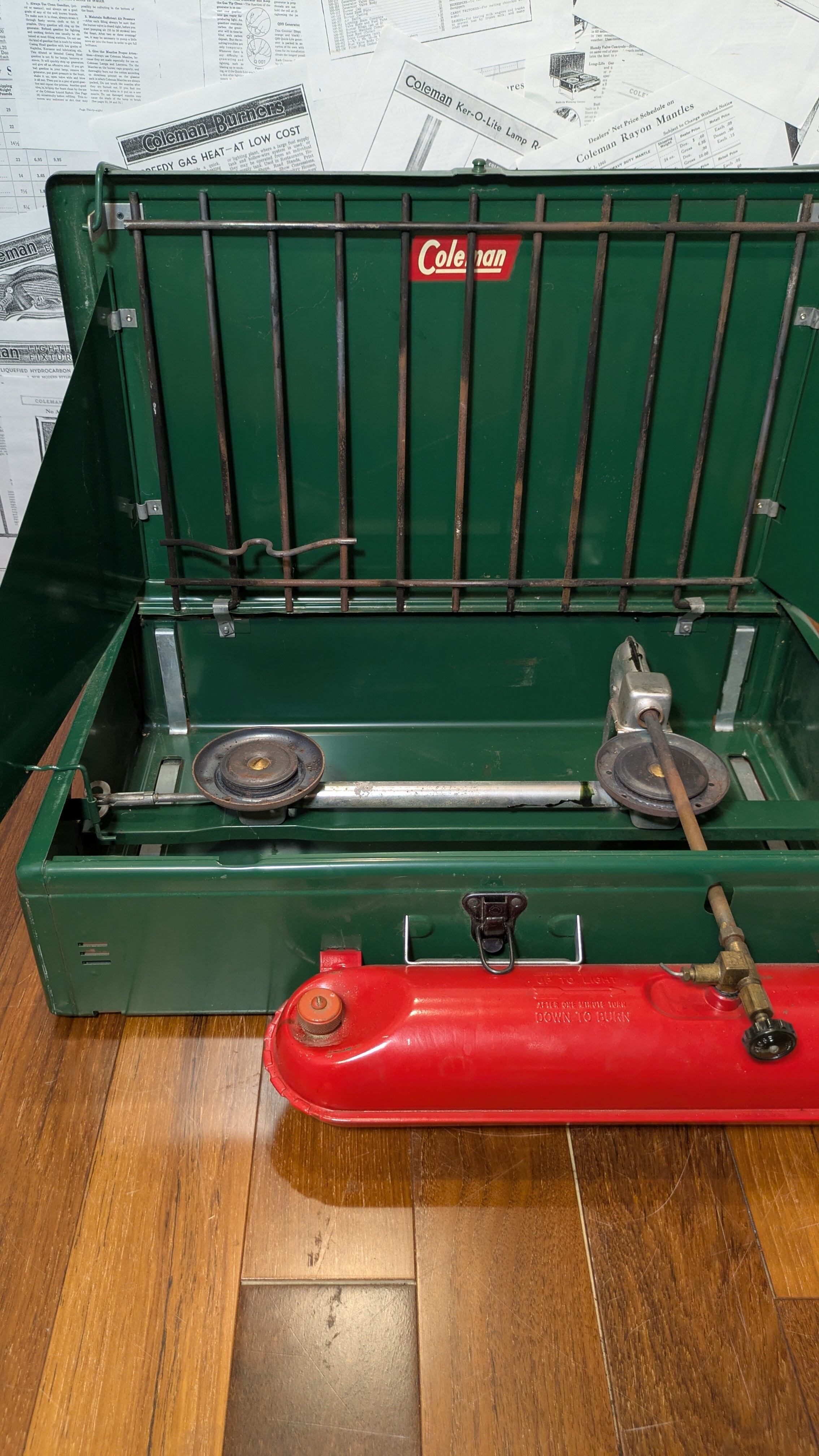 Vintage Coleman 413E 2barner Stove ビンテージ コールマン 413E