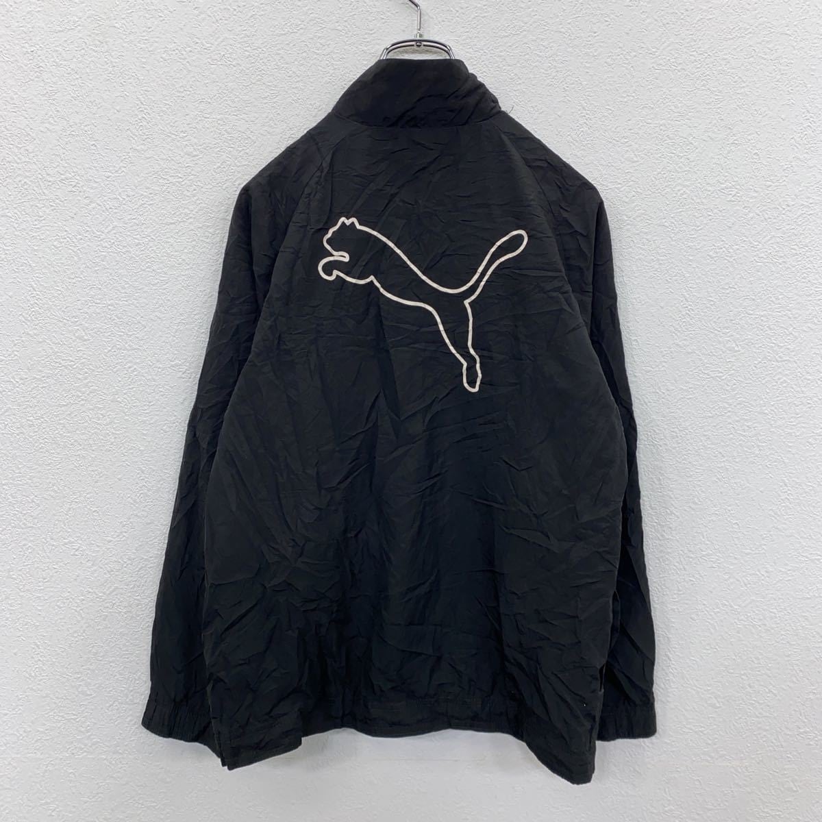 PUMA ジップアップジャケット PUMA ジップアップジャケット キッズ L ブラック プーマ