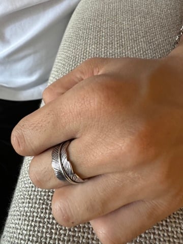 Big Feather Ring 男女兼用 | n.33