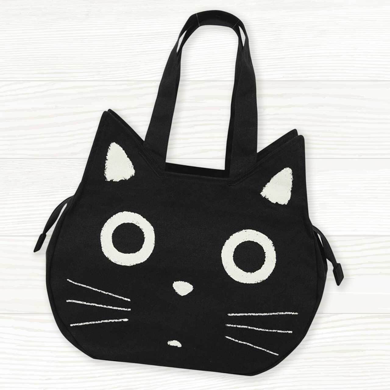 たまちゃん トートバッグ フェイス バッグ Lサイズ 猫好きには