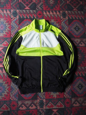 "adidas" psychedelic color track jacket