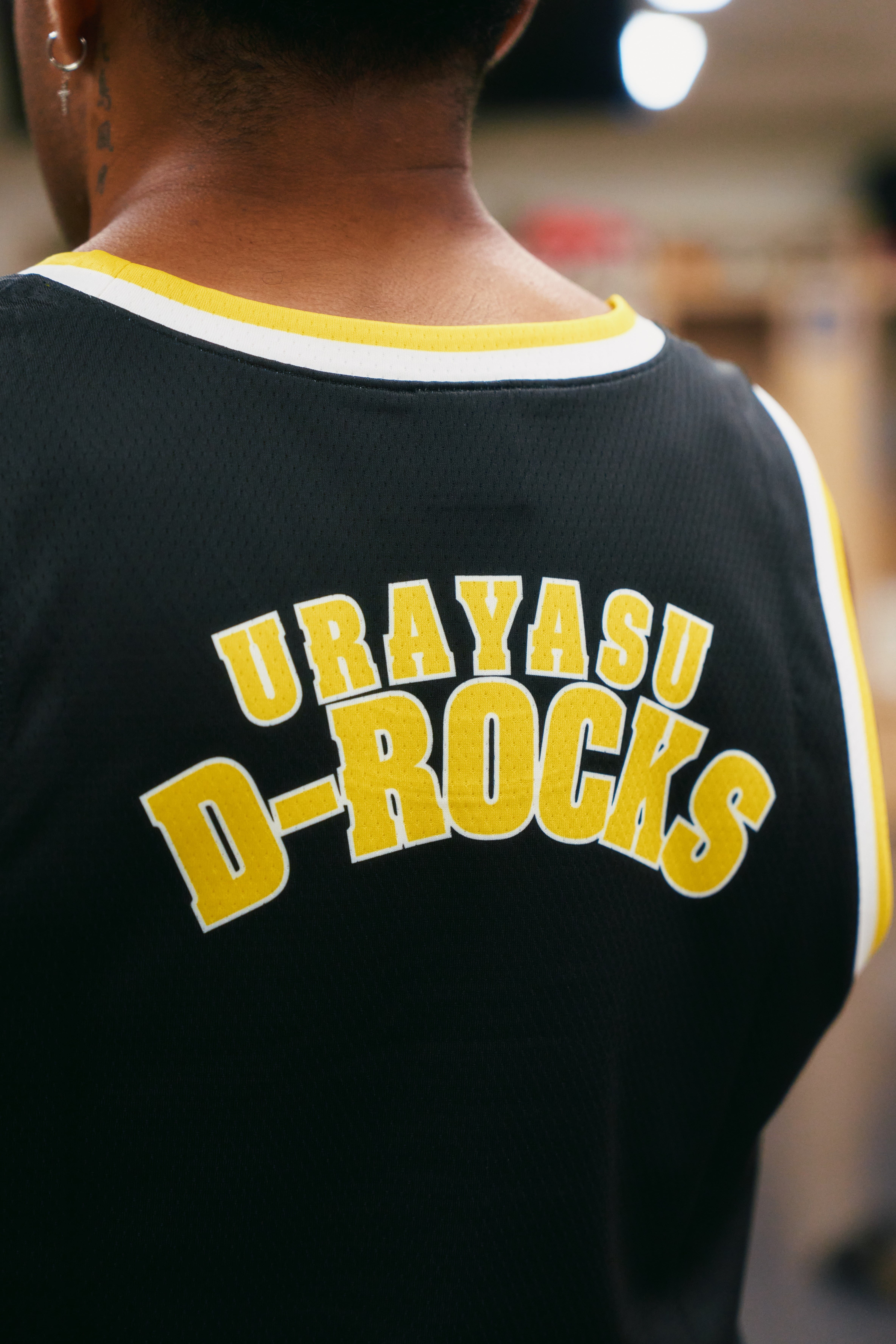 25-26シーズン バスケシャツ（ブラックイエロー） | D-Rocks Shop