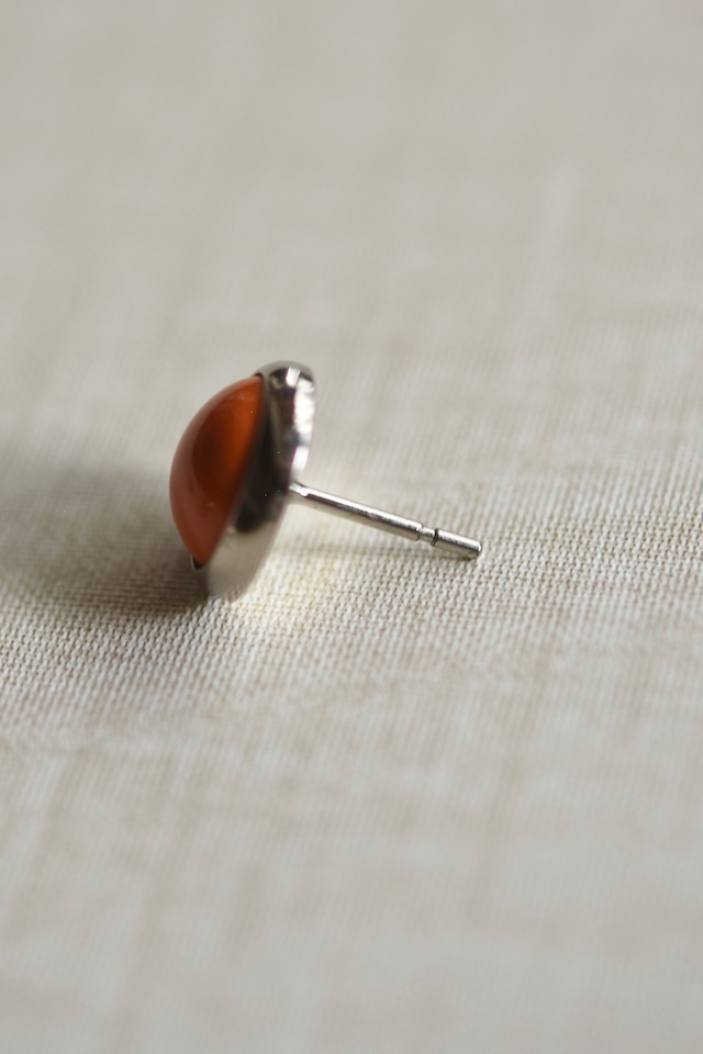 IORI/"HERMES" pierced earring/Eclipse round
