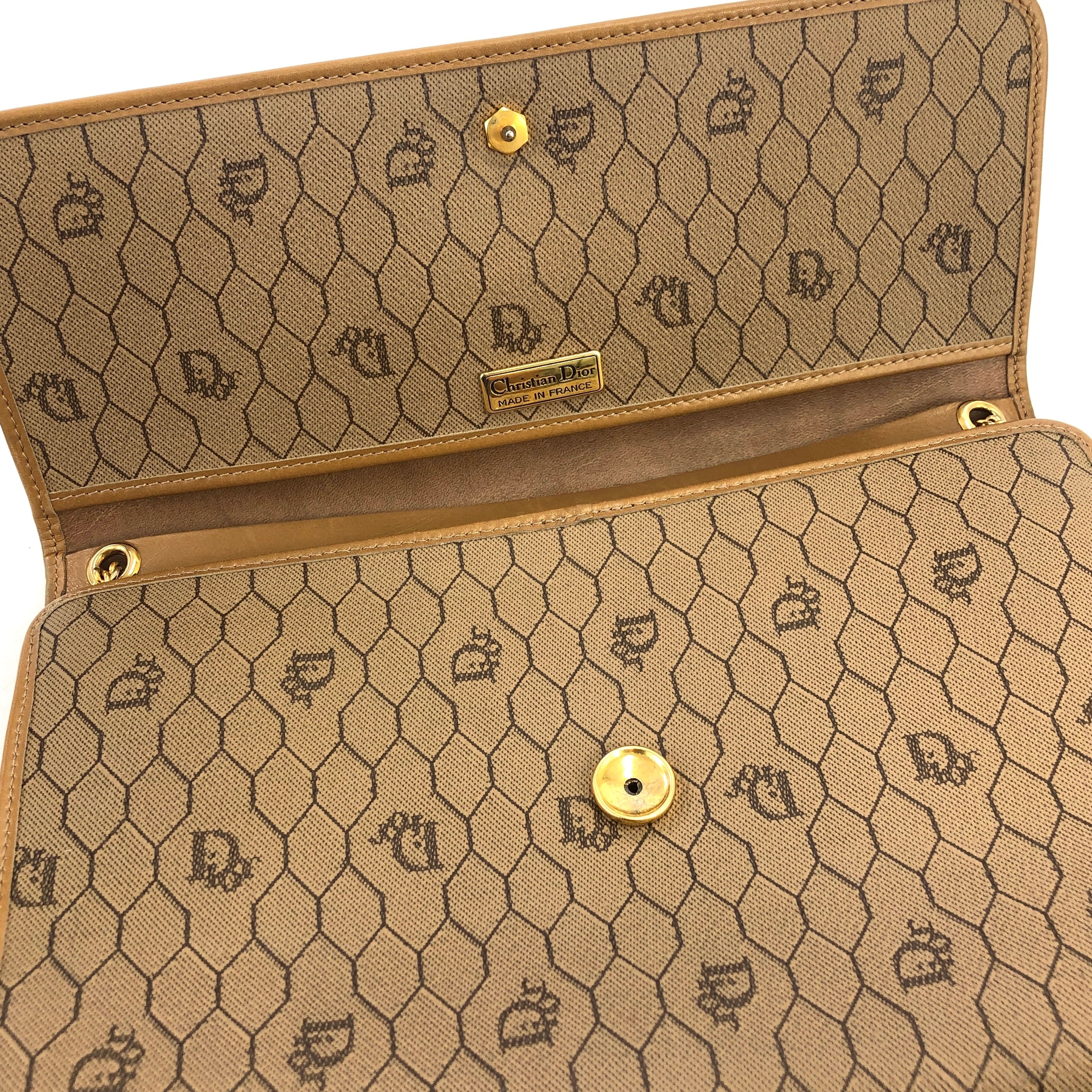 Christian Dior ディオール ハニカム Dior PVC レザー チェーン