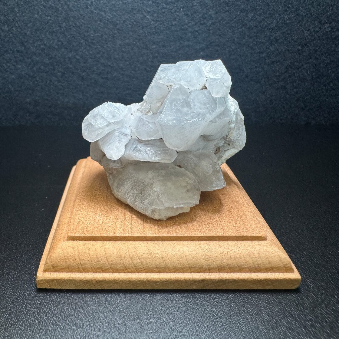 宮崎県産高千穂天照水晶クラスター◇白濁色◇幅43mm×奥行40mm×高さ36mm 