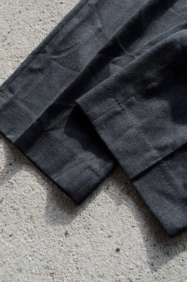 BRANDINI LE COLLEZIONI 90's From USA 3Tuck Old Summer Wool Slacks With YKK Aluminum Old Zipper US古着 オールドスラックス 90s 3タックスラックス