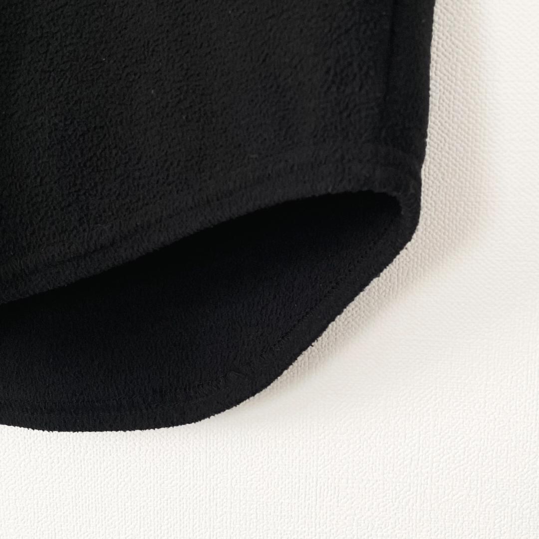 NIKE ナイキ ハーフジップフリース M ブラック 黒 刺繍ロゴ スウェット