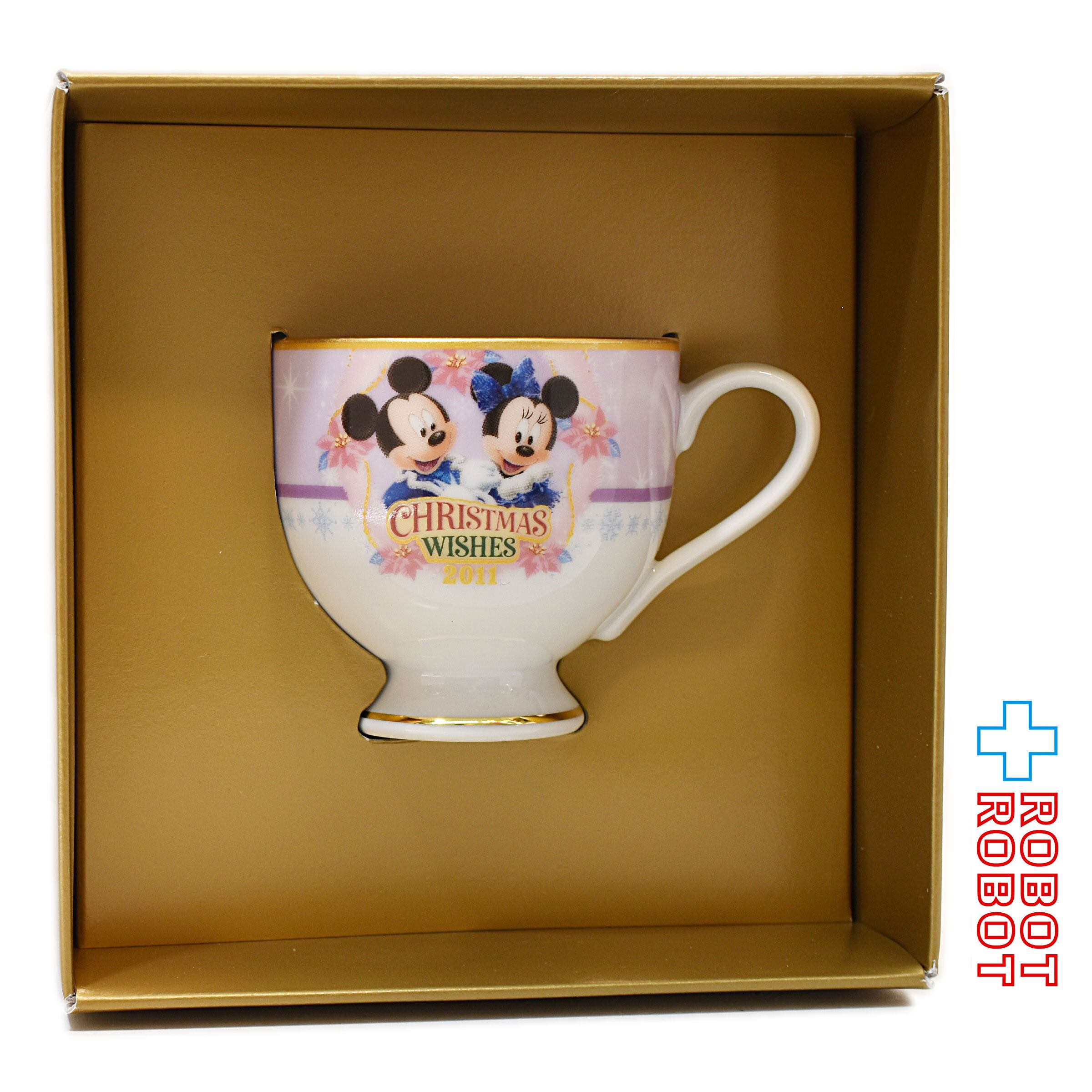 東京ディズニーシー TDS 2011 クリスマスウィッシュ デミタスカップ 箱