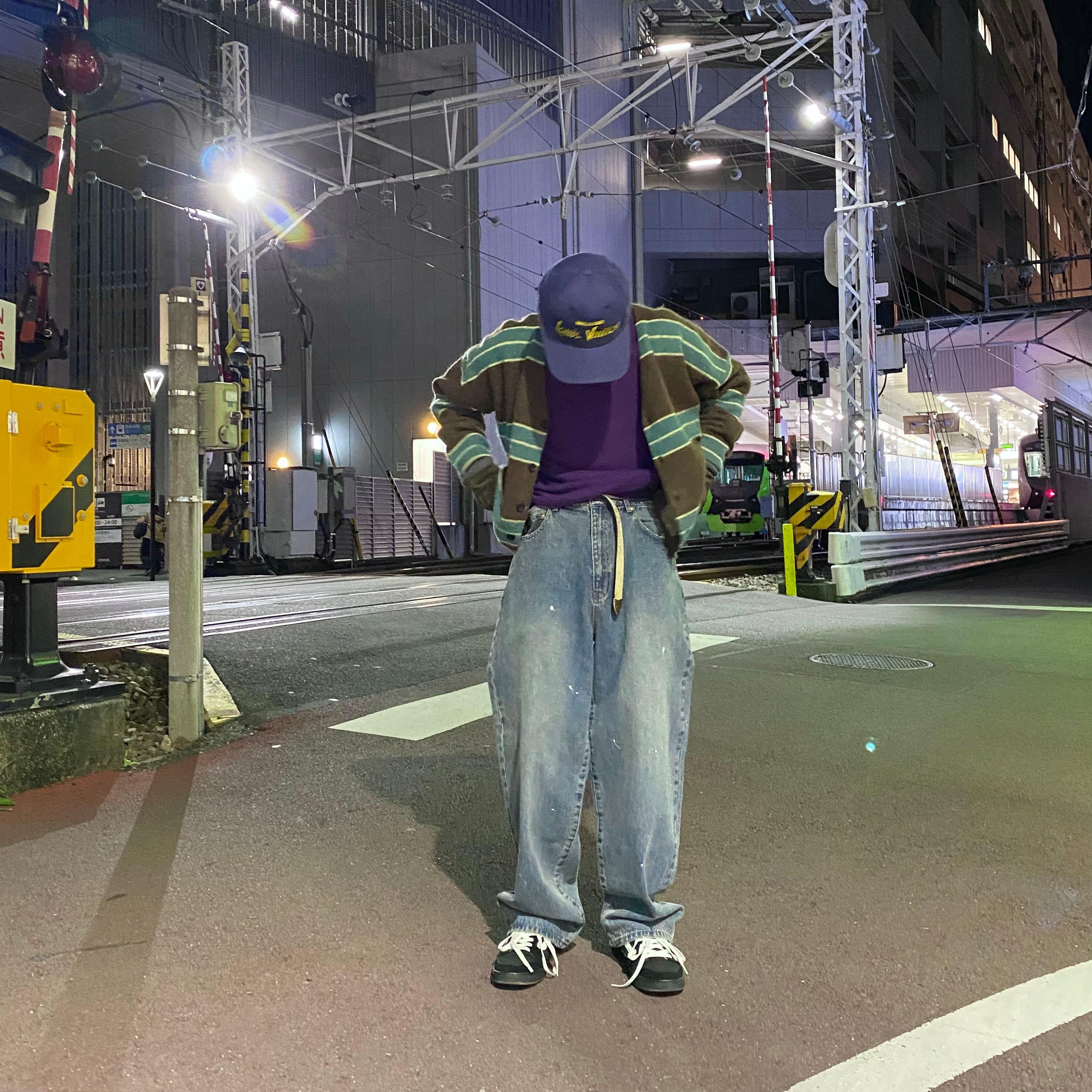 F-LAGSTUF-F FADE BAGGIE DENIM PANTS (INDIGO) | HEIGHTS Online Store