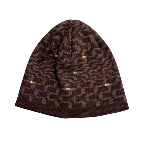 COMFORTABLE REASON / CHAOS INJECT BEANIE BROWN