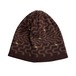 COMFORTABLE REASON / CHAOS INJECT BEANIE BROWN