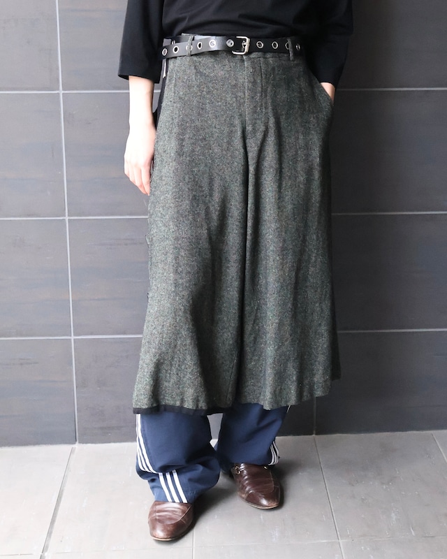 【AD2010 COMME des GARÇONS HOMME PLUS】coloring layered shorts