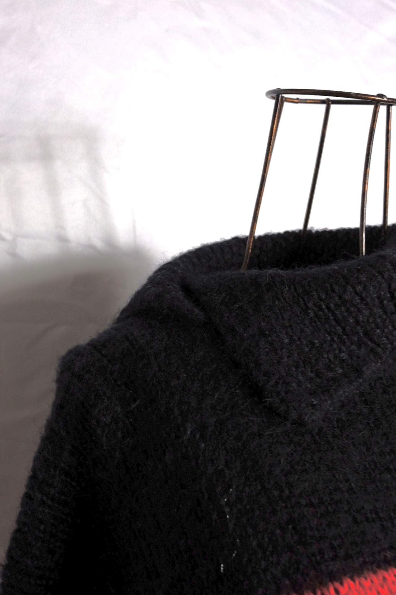 Dolman sleeve knit