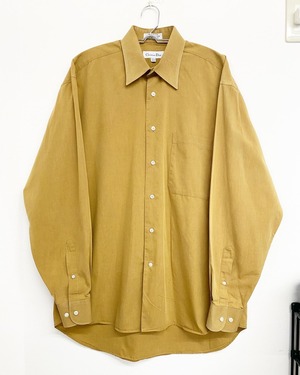 ChristianDior Cotton TypeWriter Dress Shirt/L